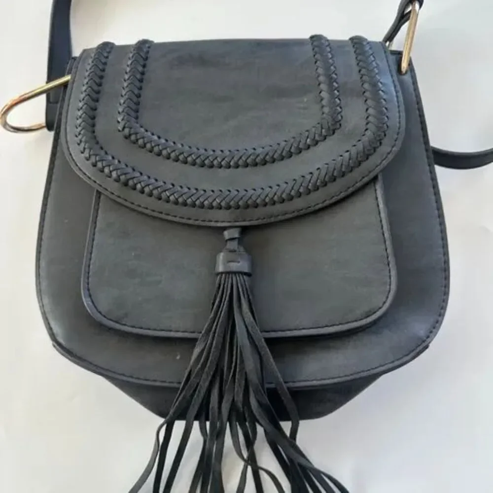 Franco Sarto crossbody black western purse / bag